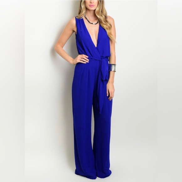 Dkny Pants - DKNY Sleeveless Jumpsuit Size 10